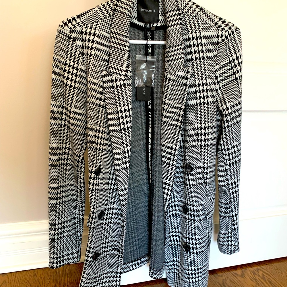 Dynamite, soft blazer coat